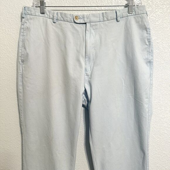 Peter Millar Raleigh Washed Twill Performance Light Blue Khaki Chino 38x37 - Picture 2 of 14